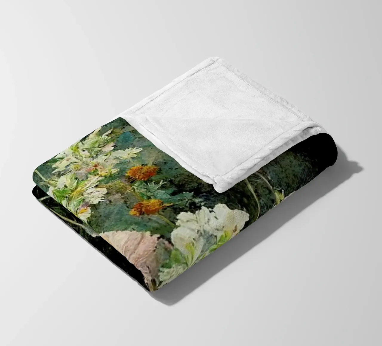 Field Flowers coperta in pile da treechild