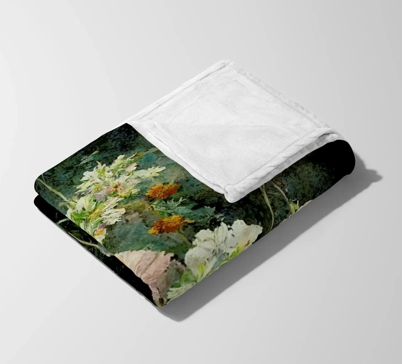 Field Flowers coperta in pile da treechild