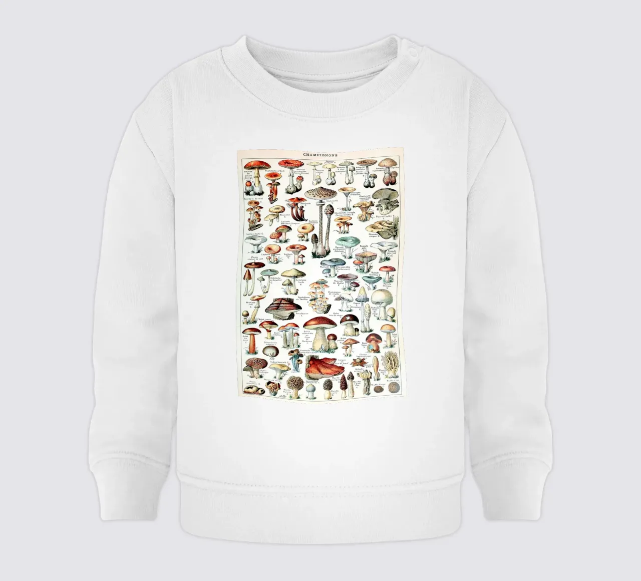 funghi funghi a trombetta felpa neonato da Graham Robertson