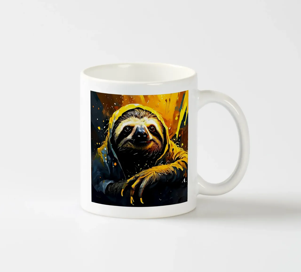 Bradipo_Stile_G_1 tazza in ceramica da Tierisch bunt by LK