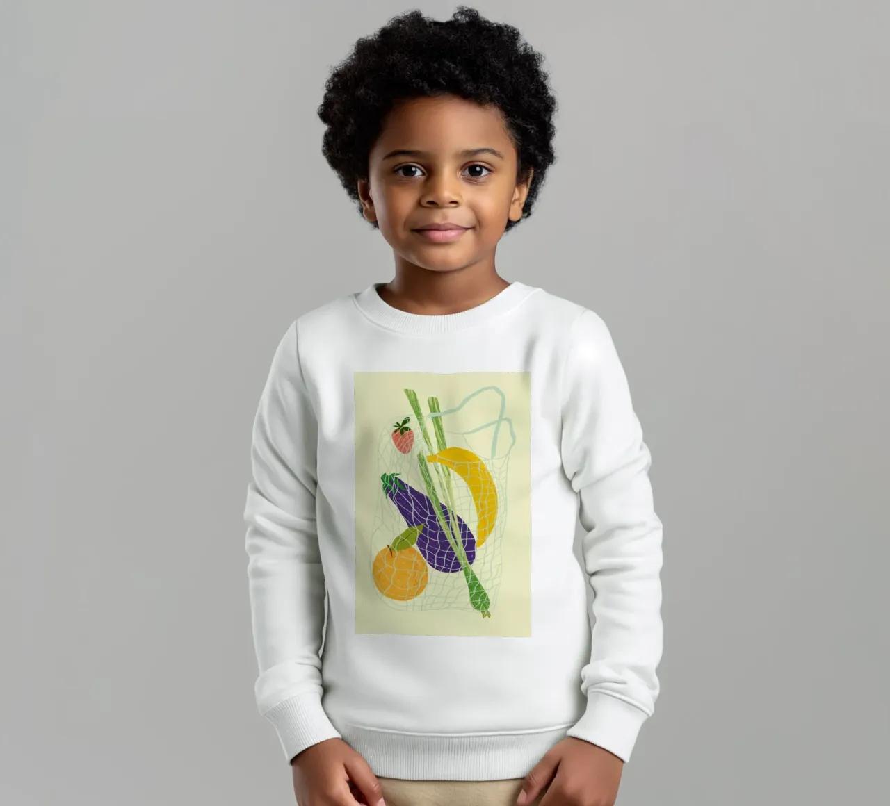 Shopping For Vitamins kids sweatshirt by Studio One