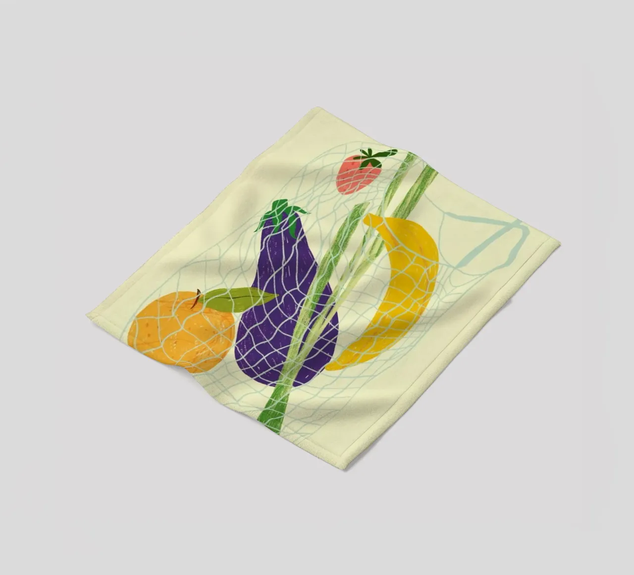 Shopping For Vitamins fleece blanket by Studio One