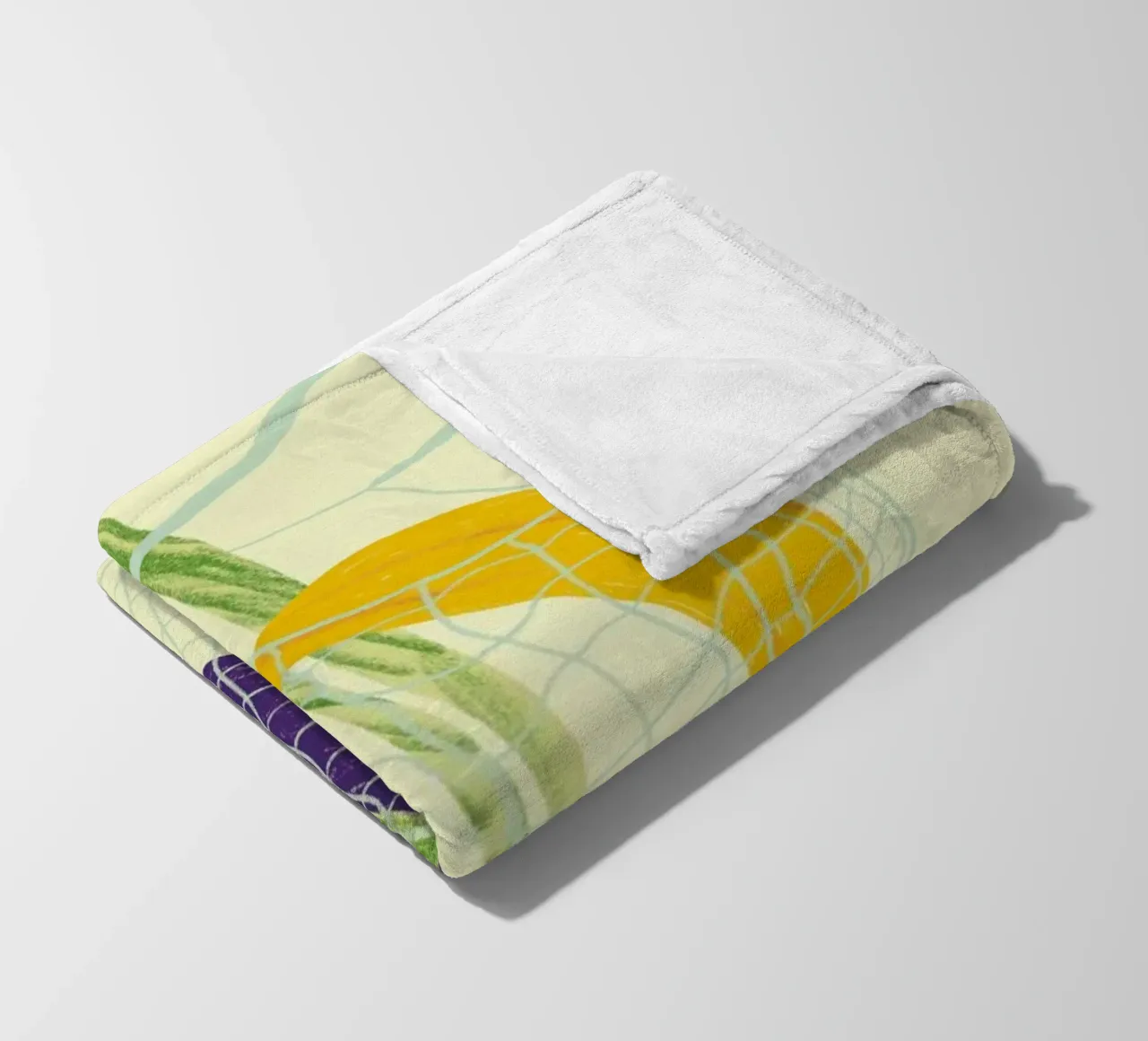 Shopping For Vitamins fleece blanket by Studio One