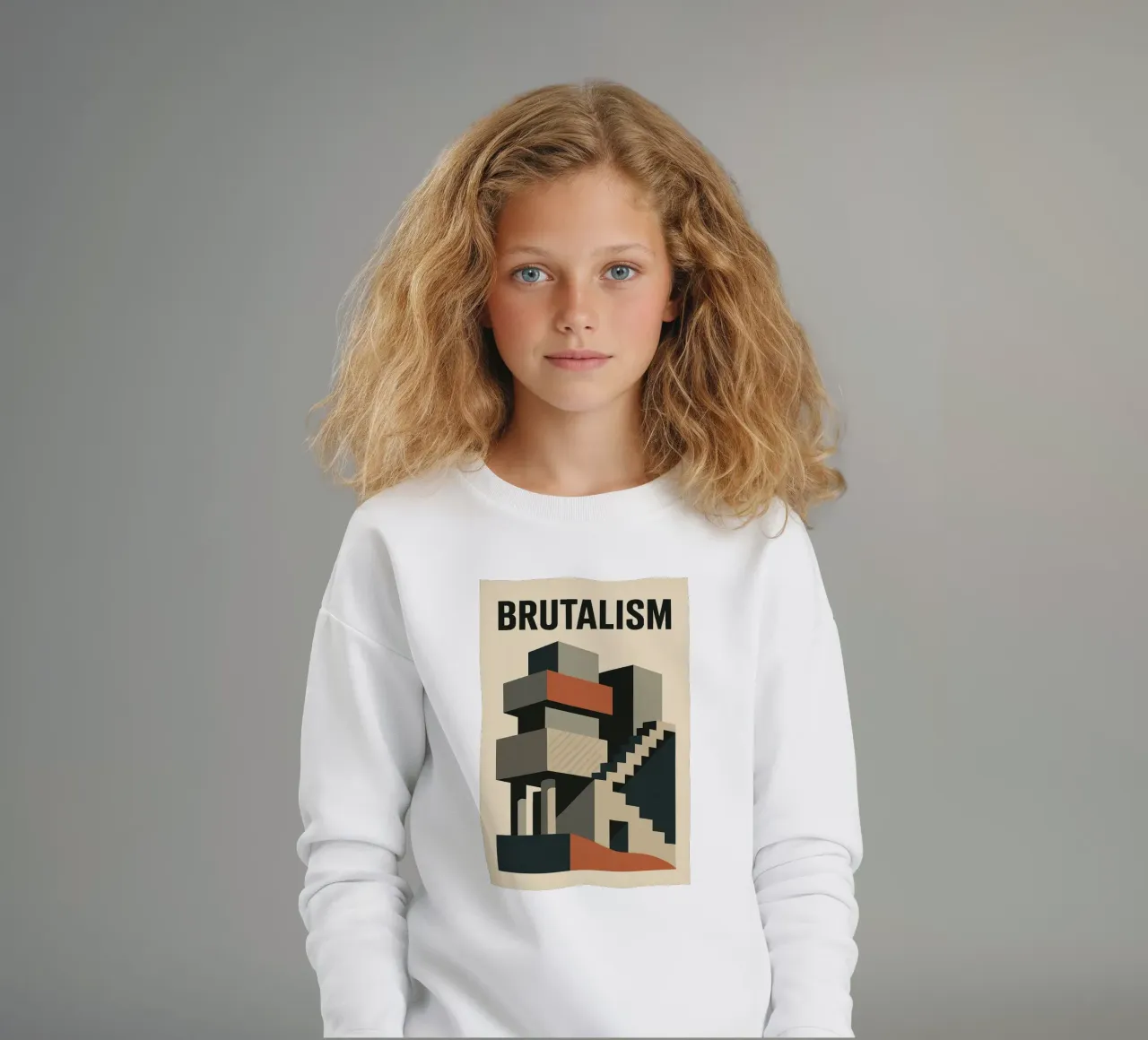 Brutalismo - L'architettura grezza in tutto il suo splendore felpa bambino da Art Typo Essentiel