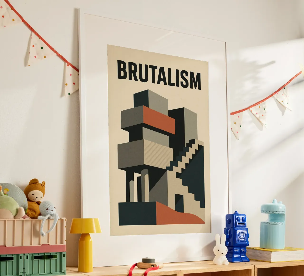 Brutalismo - L'architettura grezza in tutto il suo splendore carta hahnemühle da Art Typo Essentiel