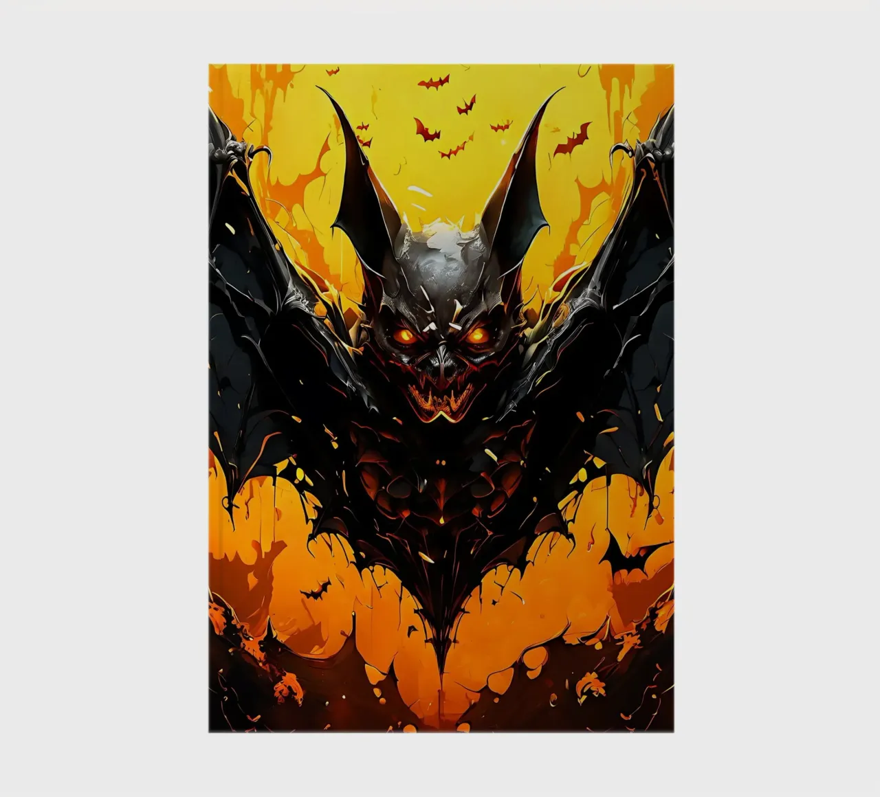 Bat_style_G_1 notebook by Tierisch bunt by LK