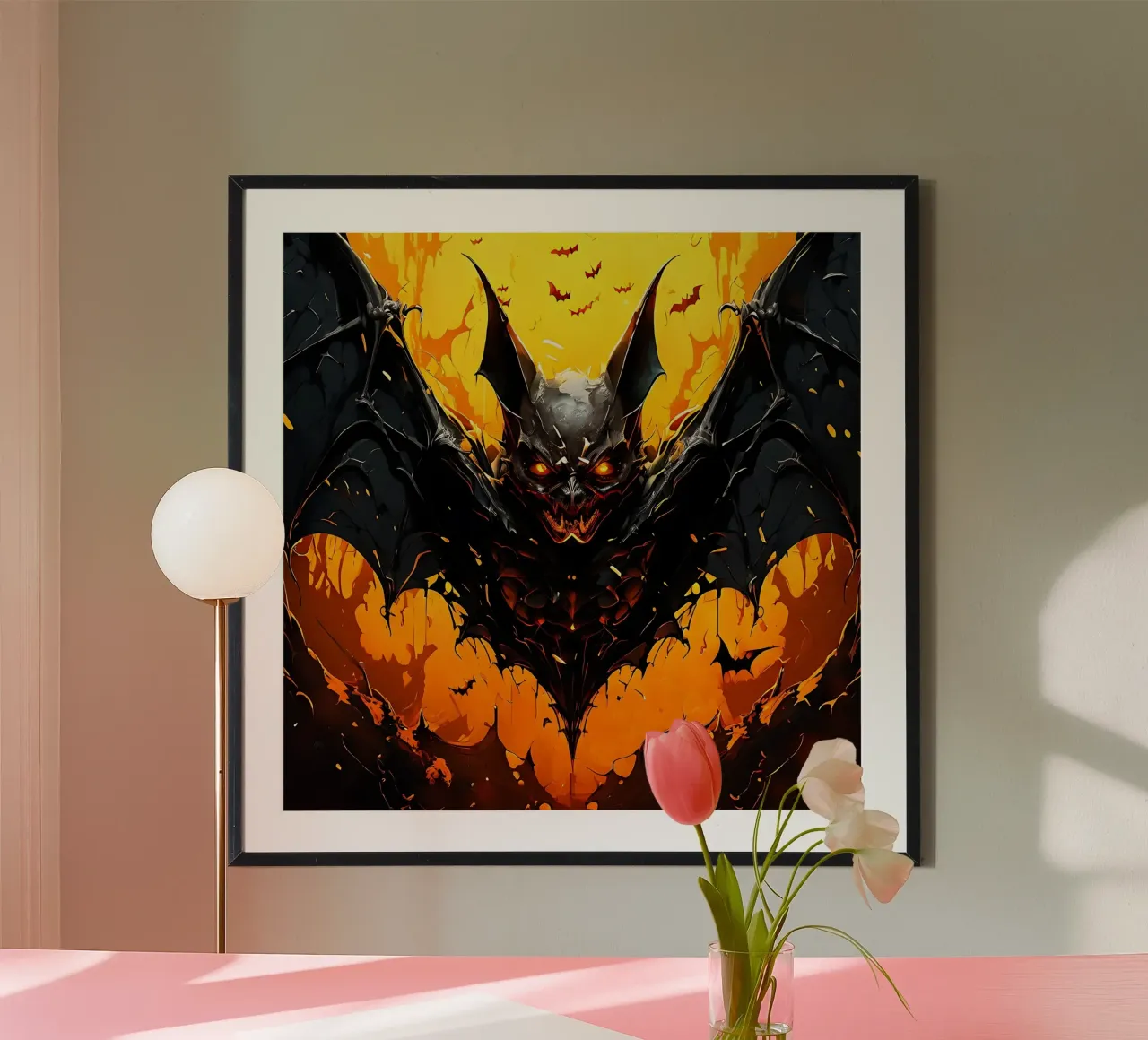 Bat_style_G_1 hahnemühle by Tierisch bunt by LK