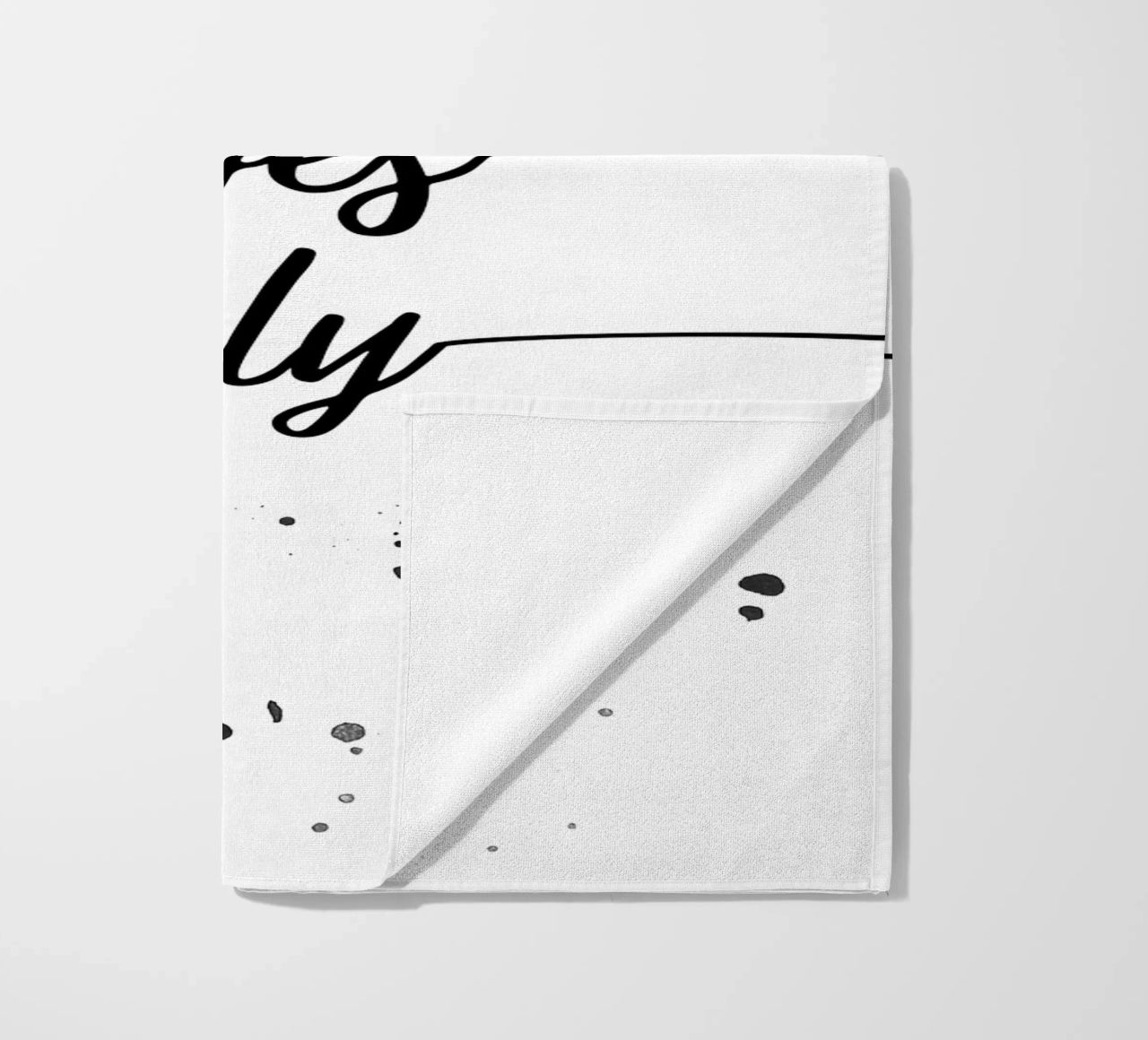 TEXT ART Good vibes only telo mare da Melanie Viola