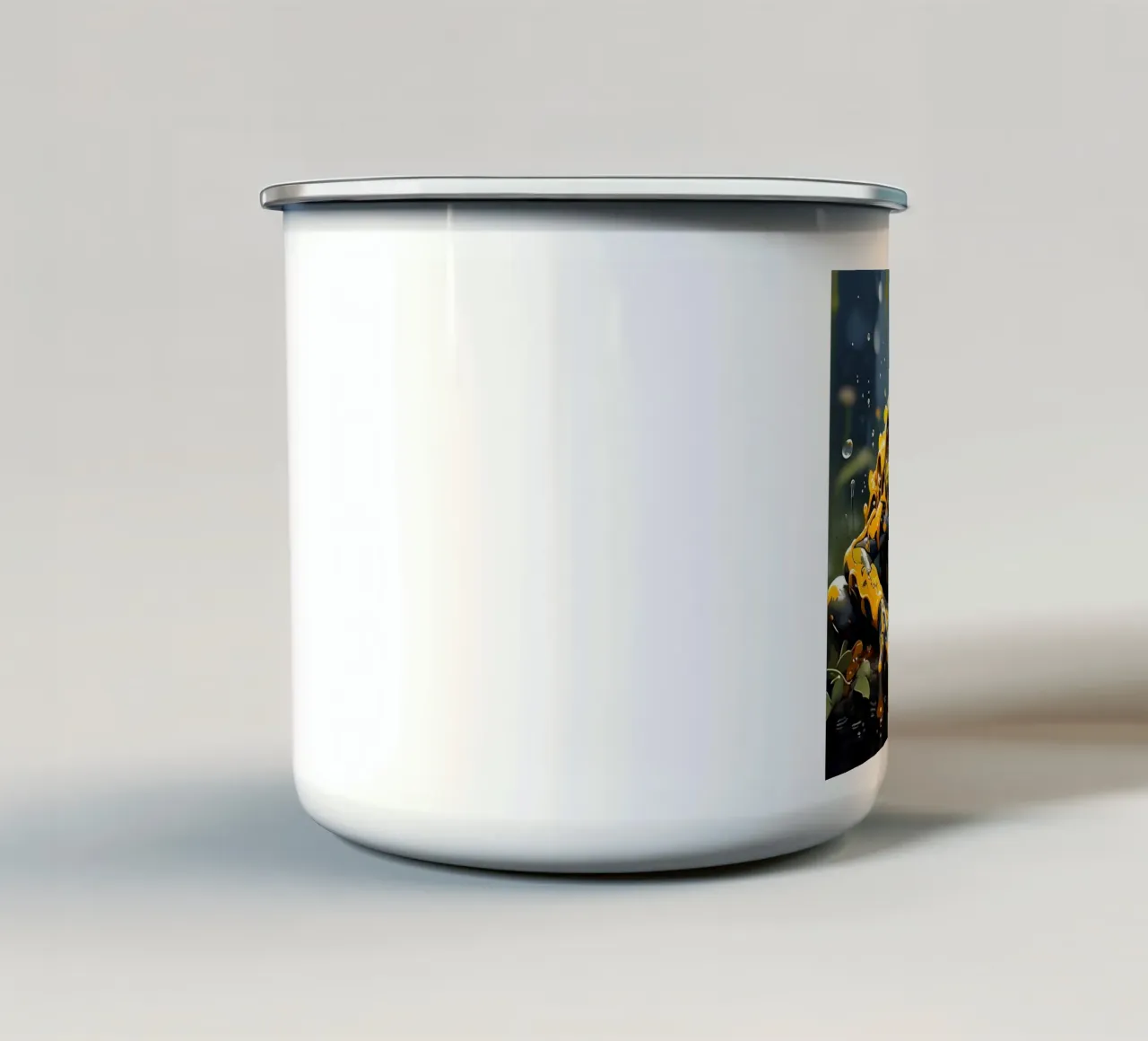 Stile_Rana_G_1 tazza in smalto da Tierisch bunt by LK
