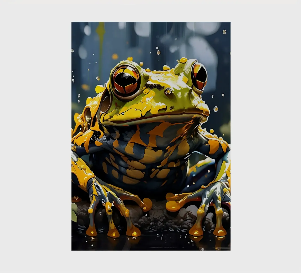 Frog_style_G_1 notebook by Tierisch bunt by LK