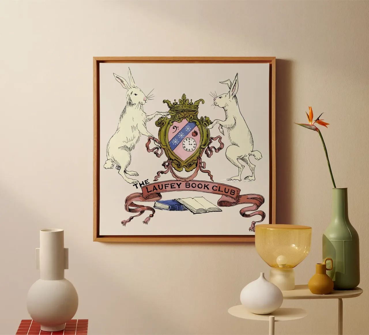 Laufey The Lfy Book Club V1 Leinwand von carleemiller