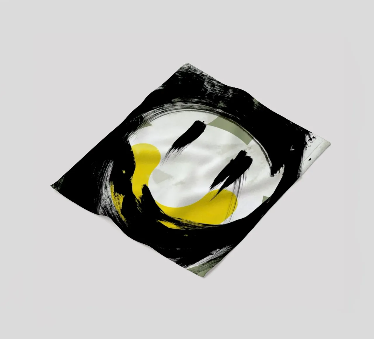 Happy Smiley Smile coperta in pile da Doozal