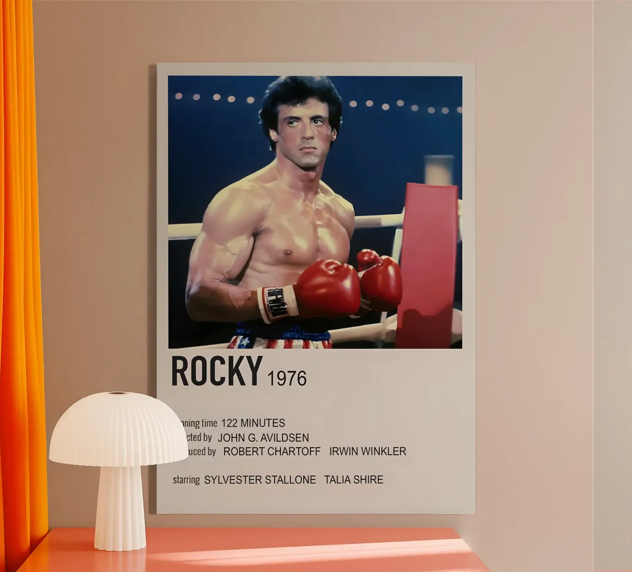 ROCKY 1976 plexiglass da MVFminimalist