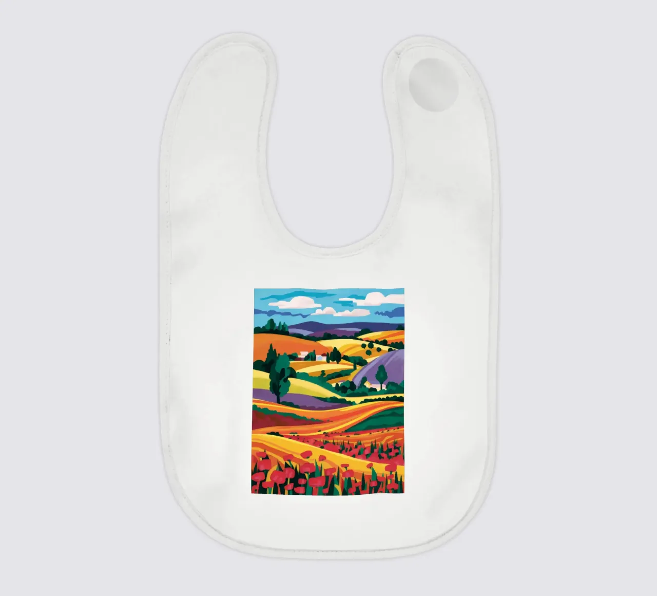 Campi di lavanda product.type.bib-baby common.byCreator Muse Artworks