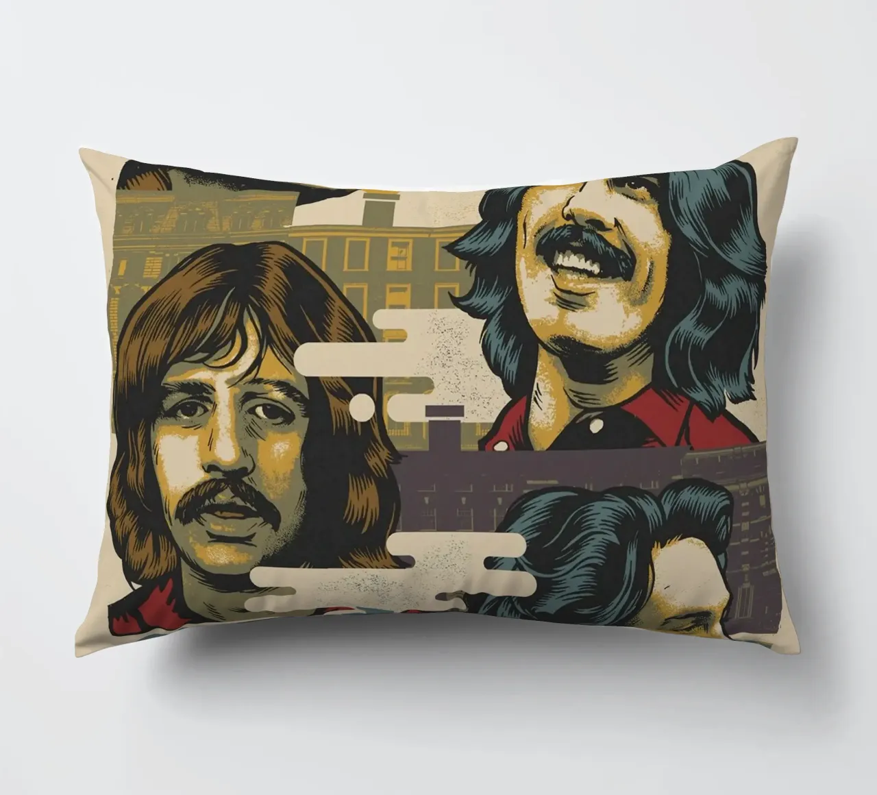 Una notte con i Beatles cuscino da nabcu