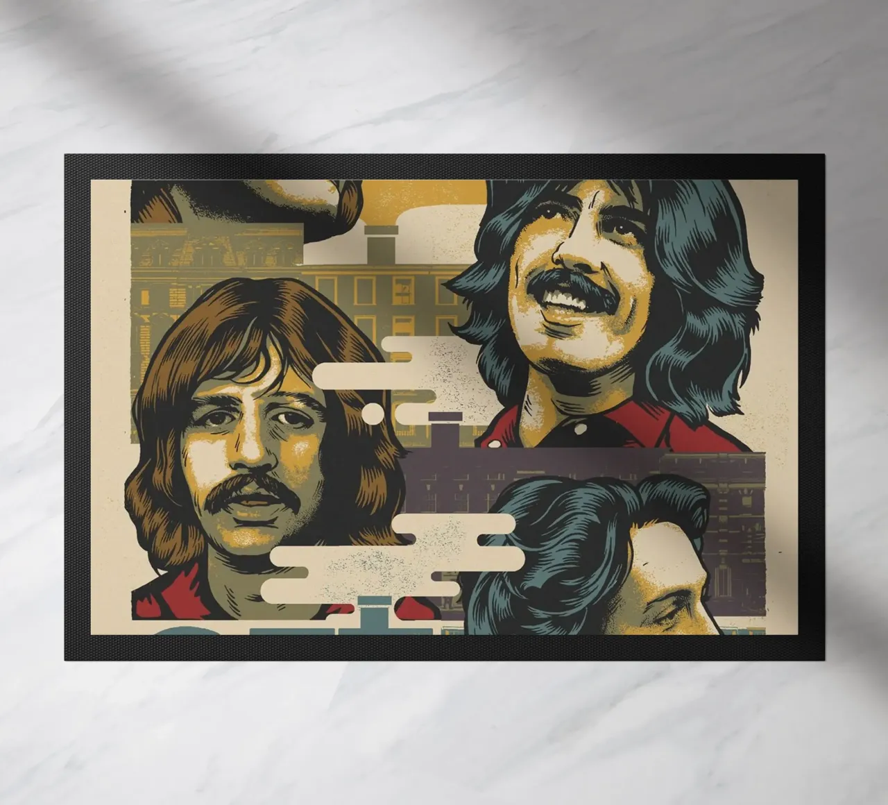 Una notte con i Beatles zerbino da nabcu