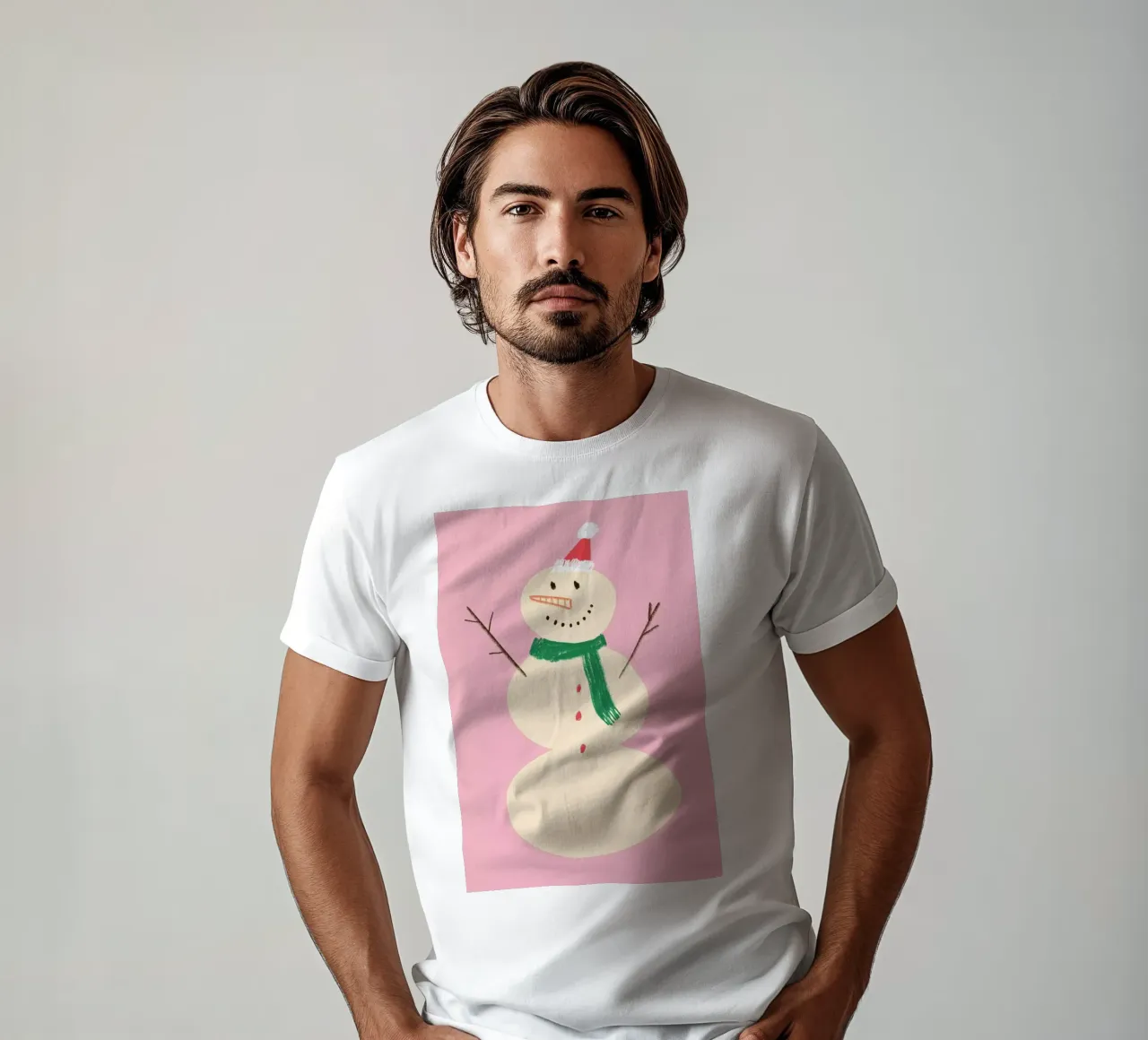 Happy Snowman t-shirt da Studio One
