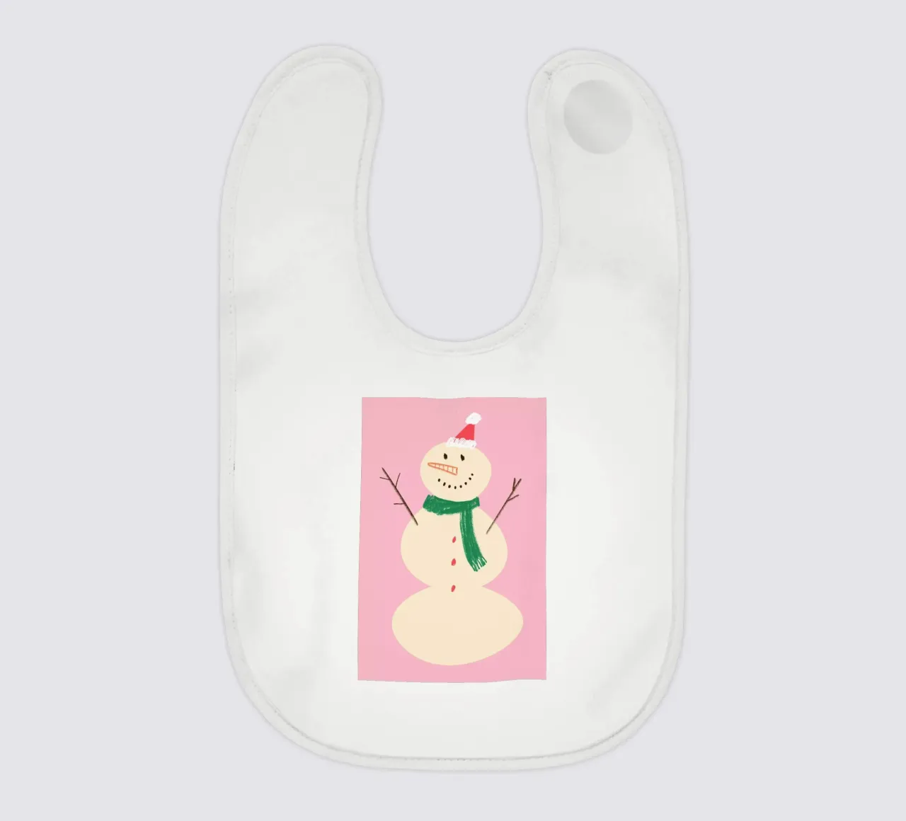 Happy Snowman bavaglino da Studio One