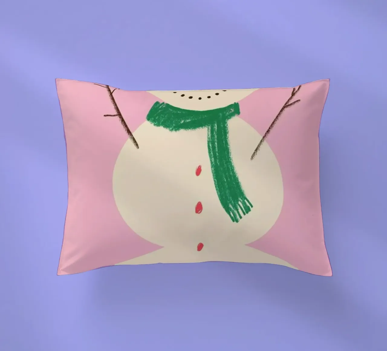 Happy Snowman cuscino da Studio One