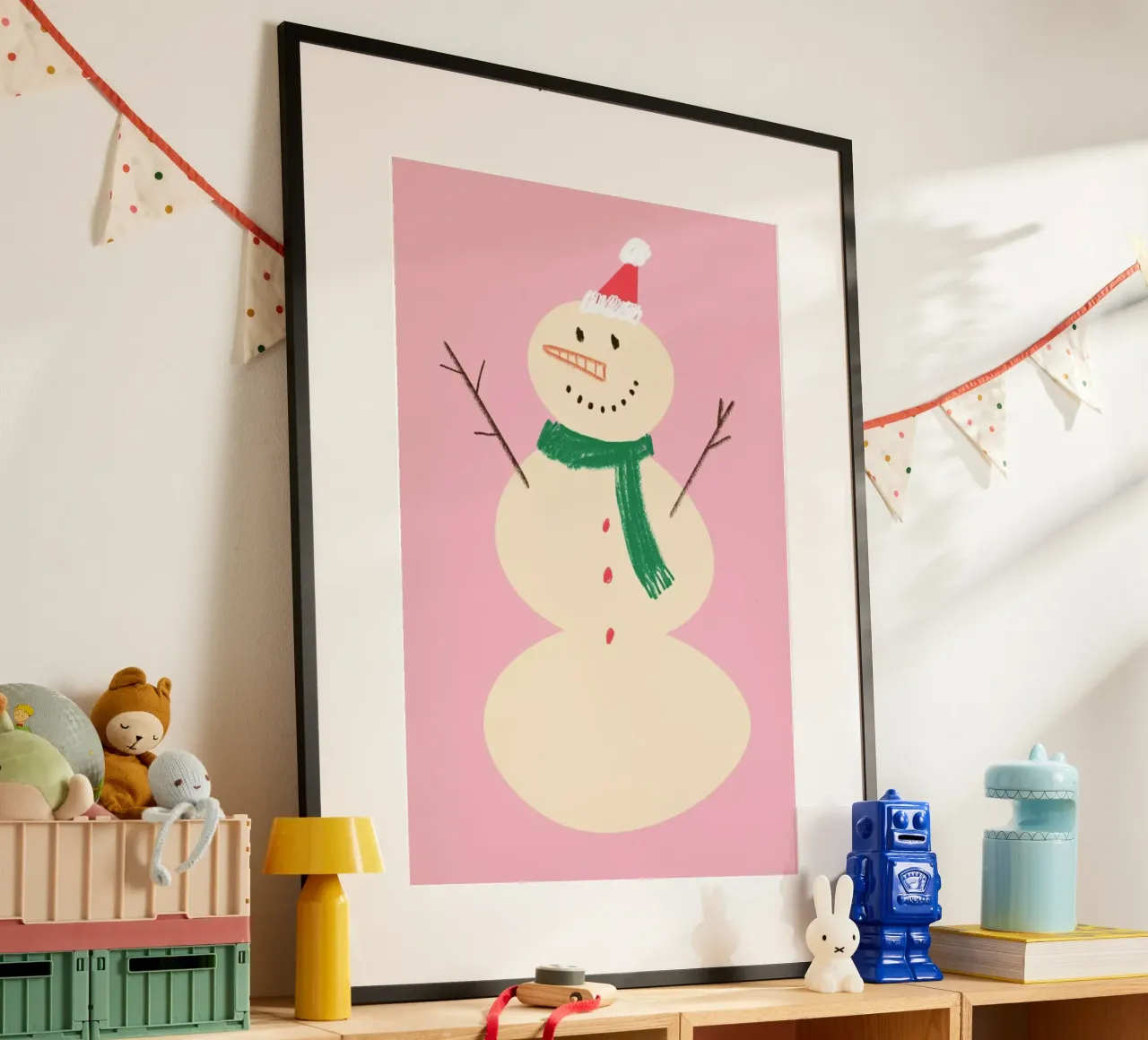 Happy Snowman carta hahnemühle da Studio One