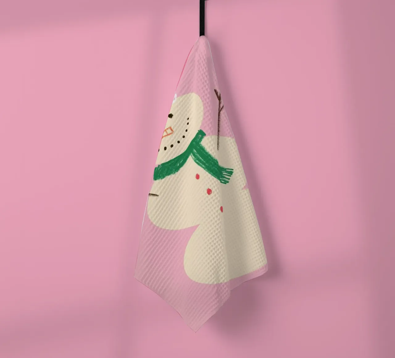 Happy Snowman canovaccio da cucina da Studio One