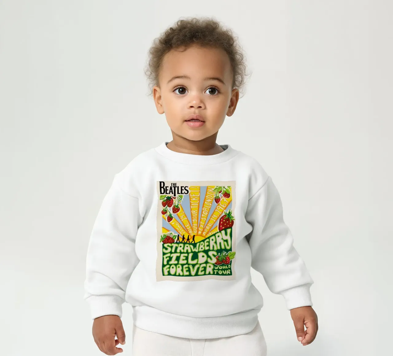 Let It Be Live sudadera de bebé de nabcu