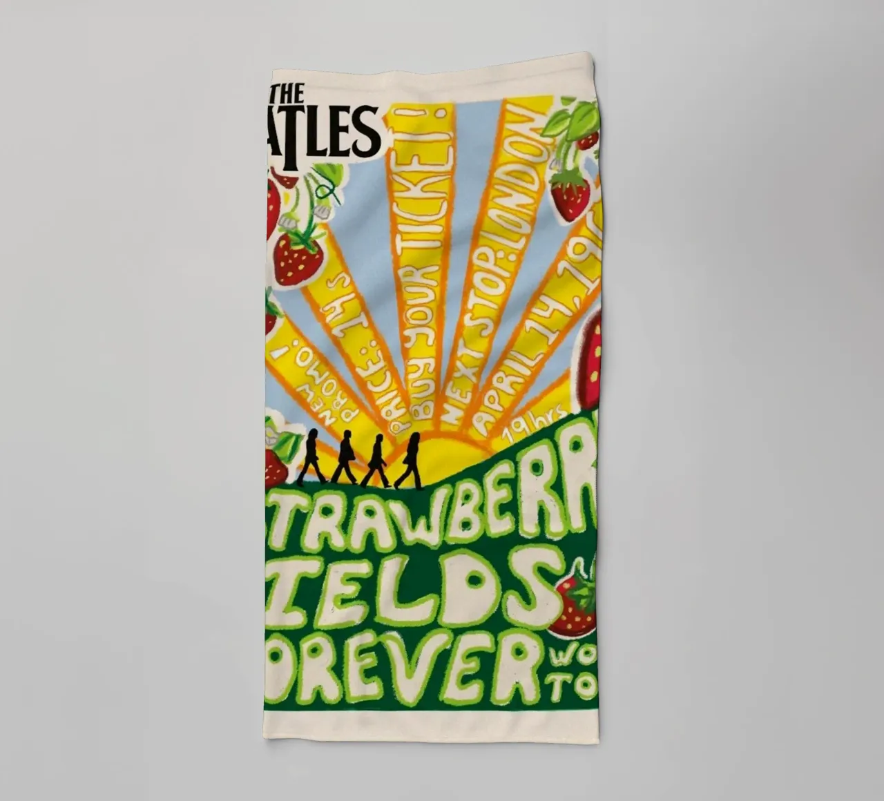 Let It Be Live towel by nabcu