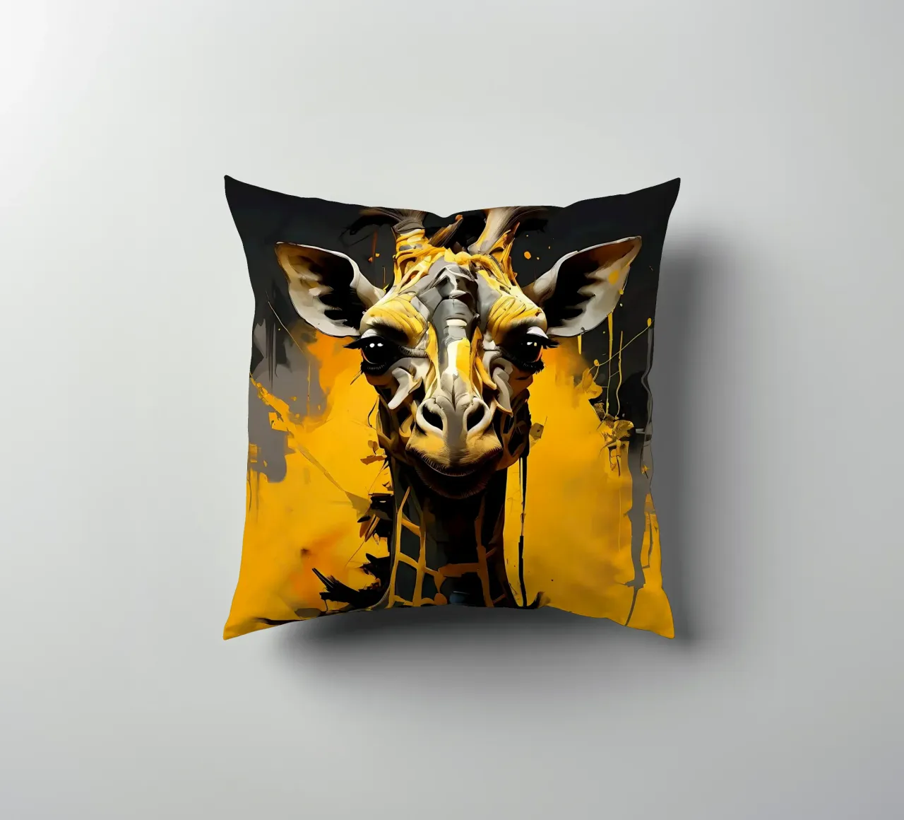 Giraffa_Stile_G_1 cuscino da Tierisch bunt by LK