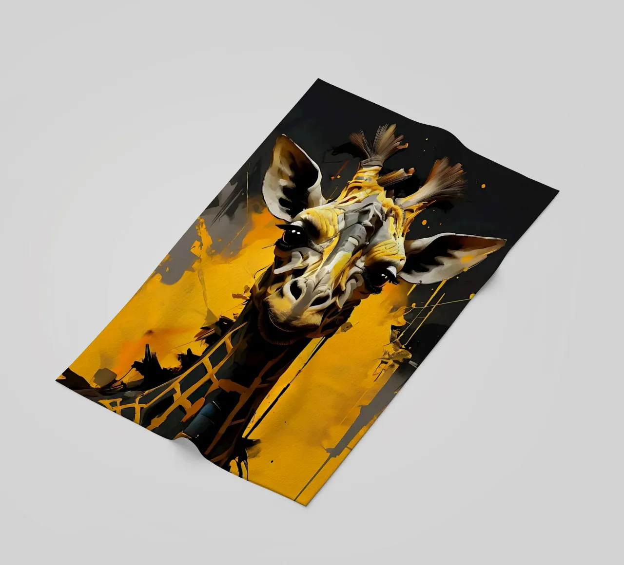 Giraffa_Stile_G_1 telo mare da Tierisch bunt by LK