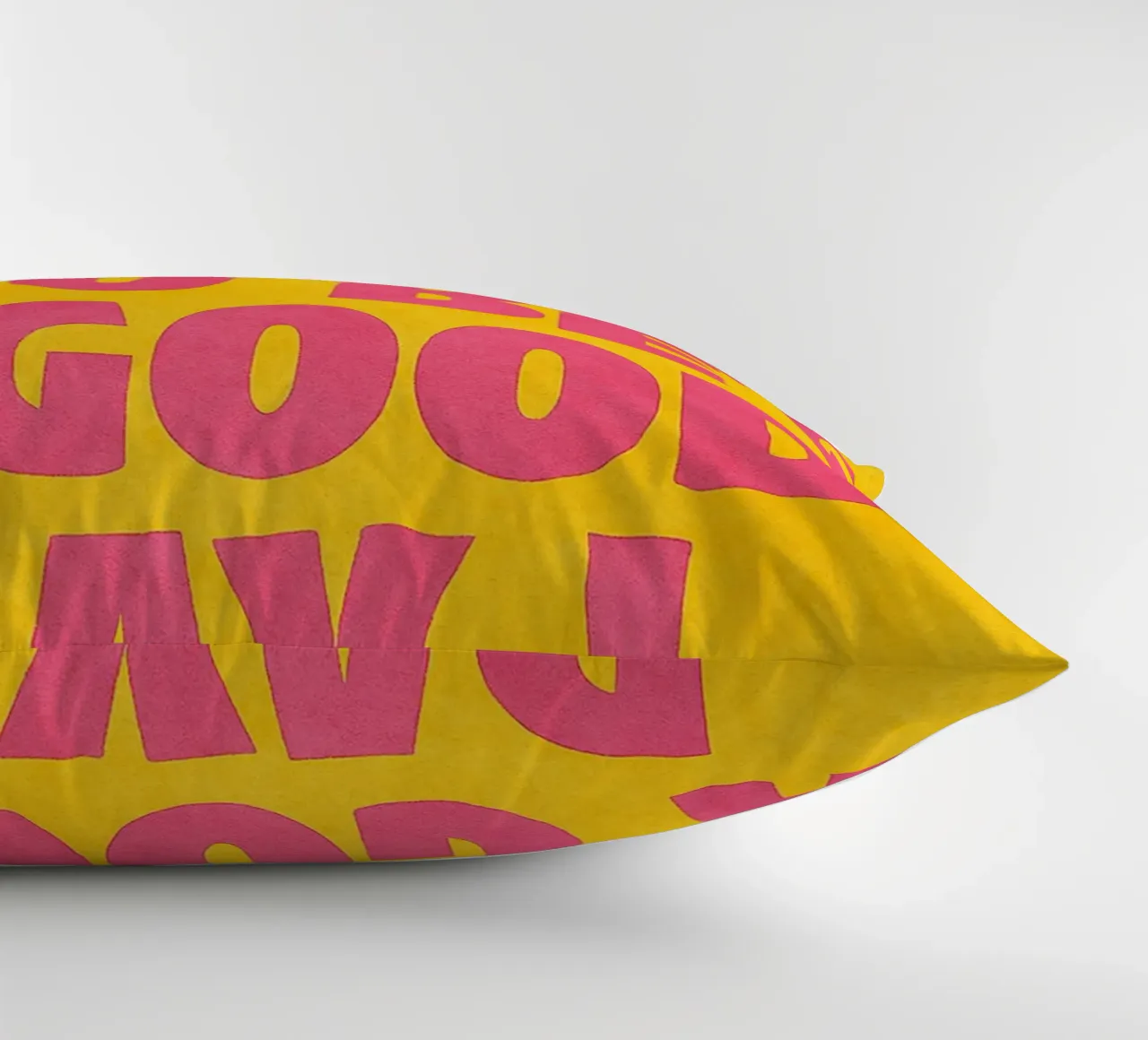 today is going to be a good day decorative cushion by onelove