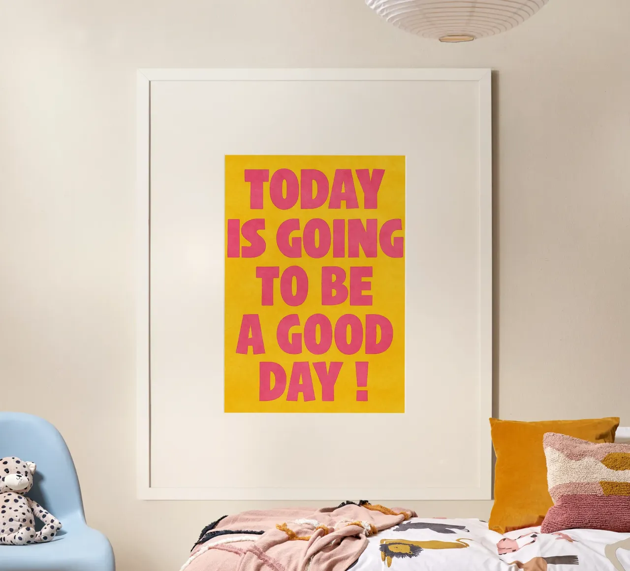 today is going to be a good day hahnemühle by onelove