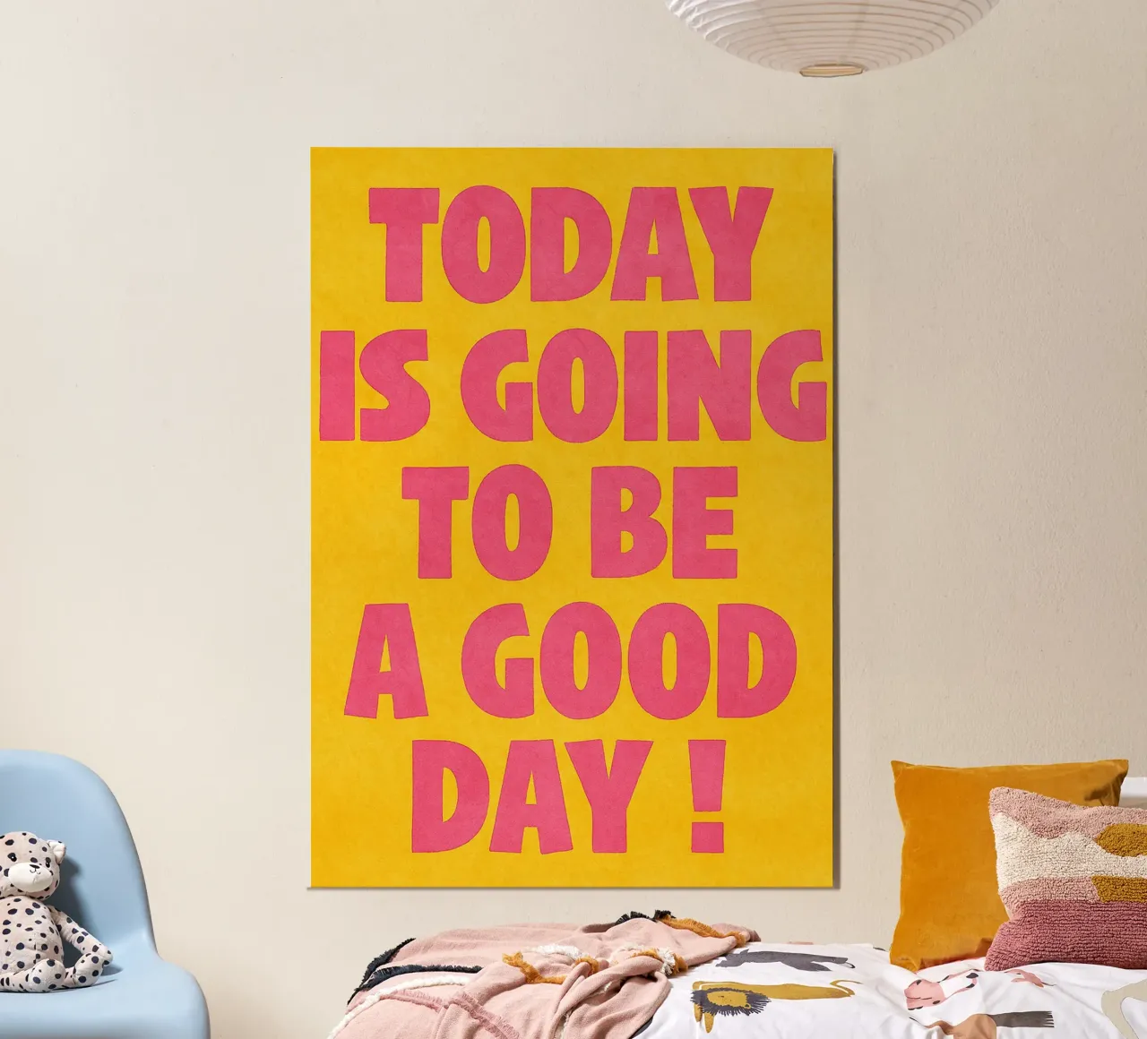 today is going to be a good day hahnemühle by onelove