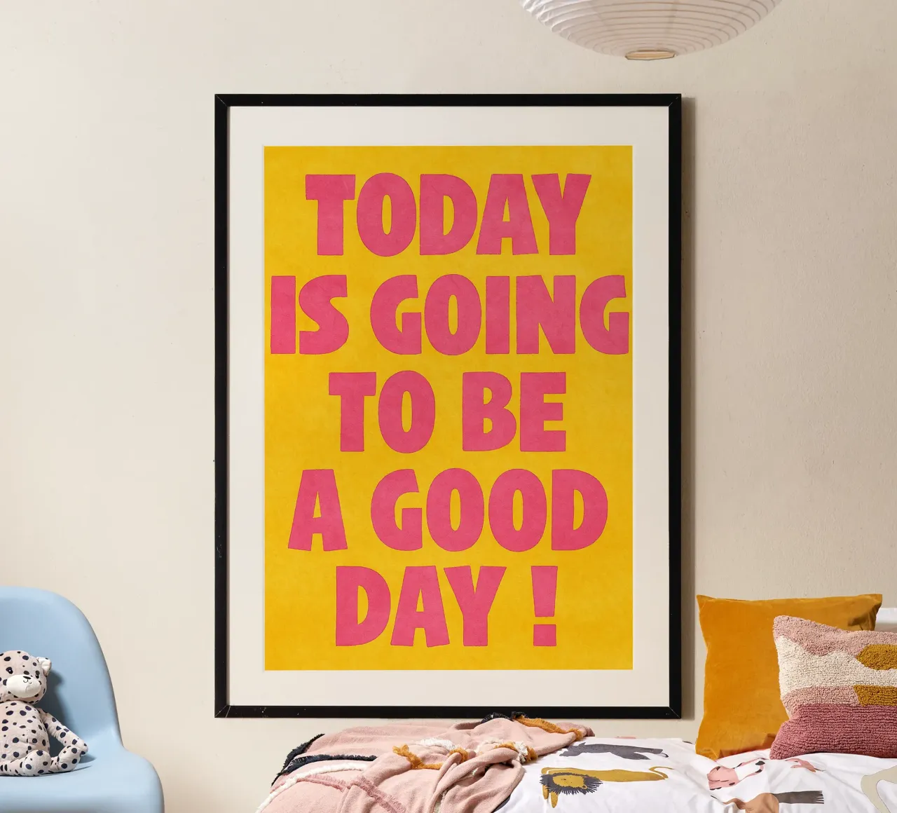 today is going to be a good day hahnemühle by onelove