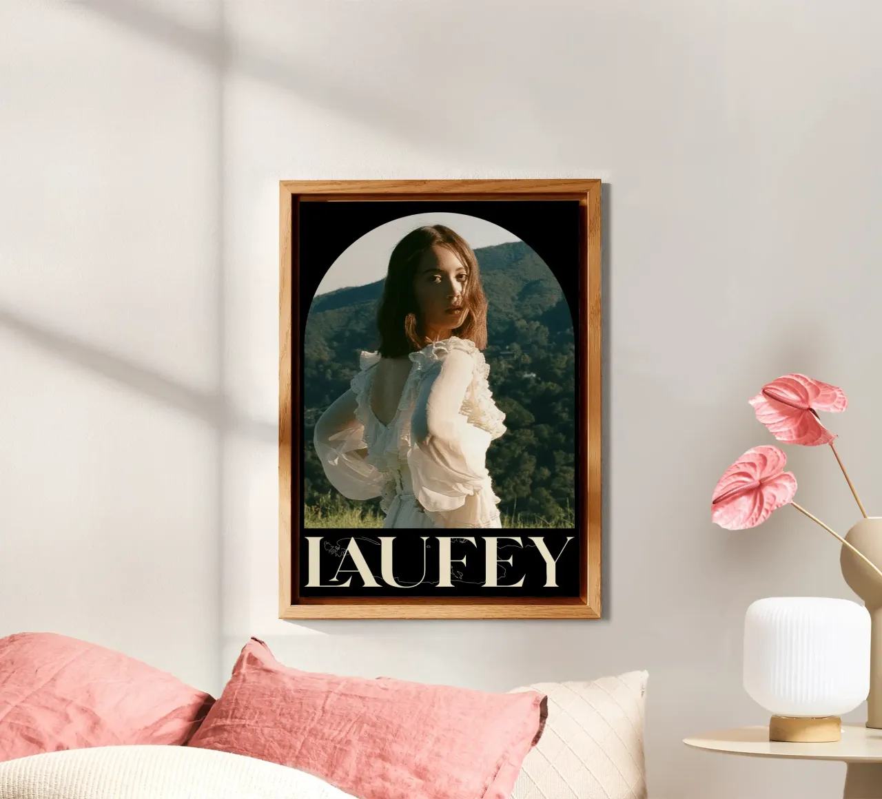 Laufey sull'amore Lfy V1 alluminio dibond da carleemiller