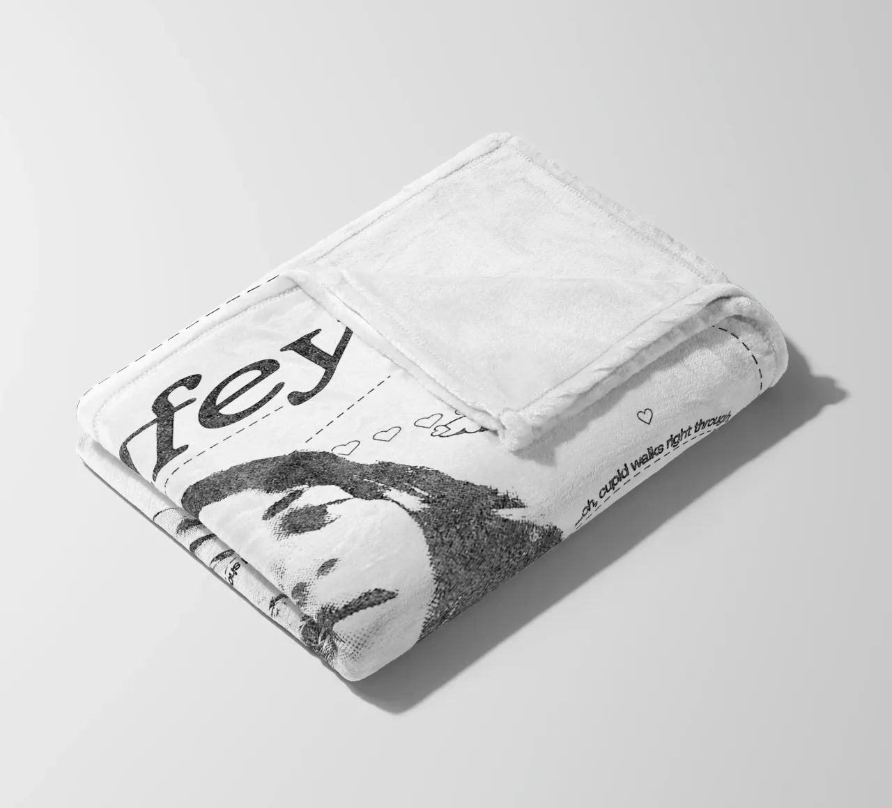 Laufey Freccia nel mio cuore V1 coperta in pile da carleemiller