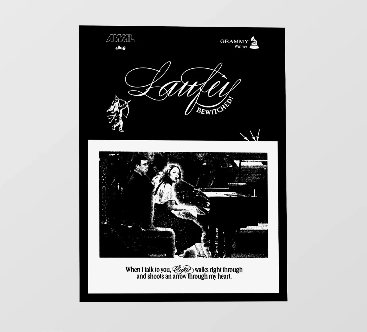 Laufey Bewitched From The Start pvc cover by carleemiller