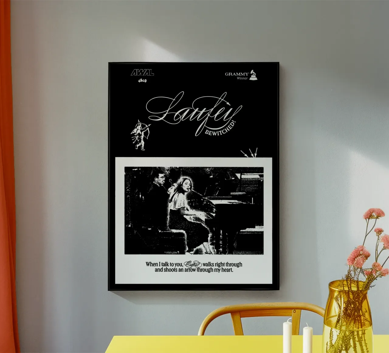 Laufey von Anfang an verzaubert Acryl-Glas von carleemiller