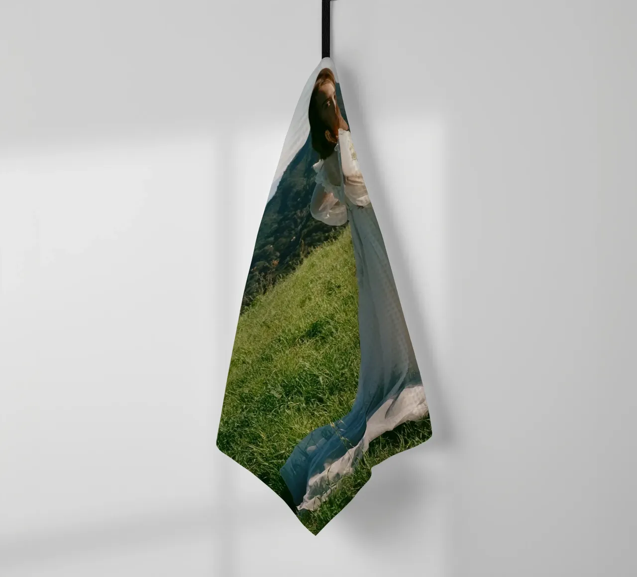 Laufey Everything I Know About Love tea towel by carleemiller