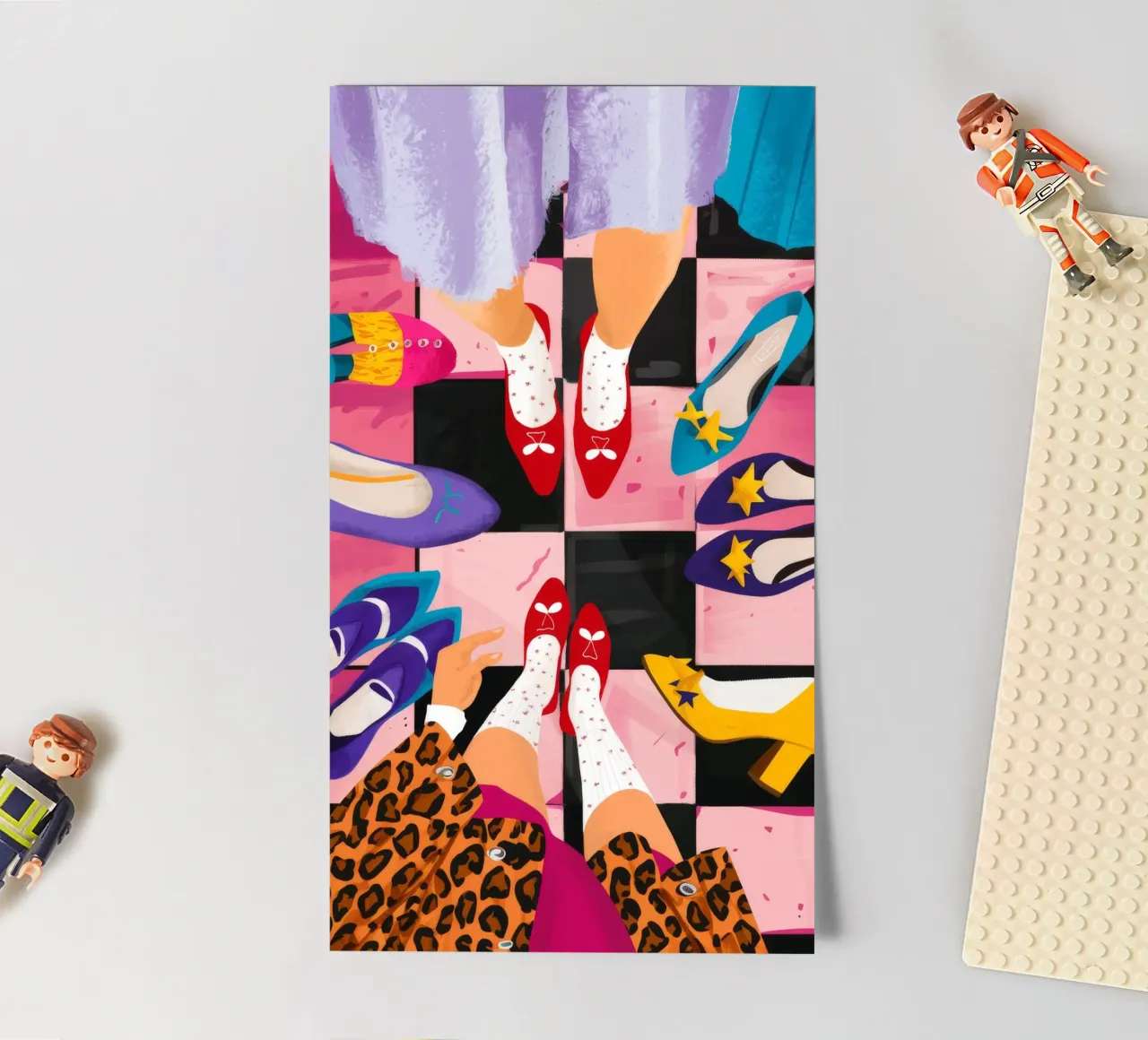 Fashion Floor Chaos sticker sheet by Stone Decade