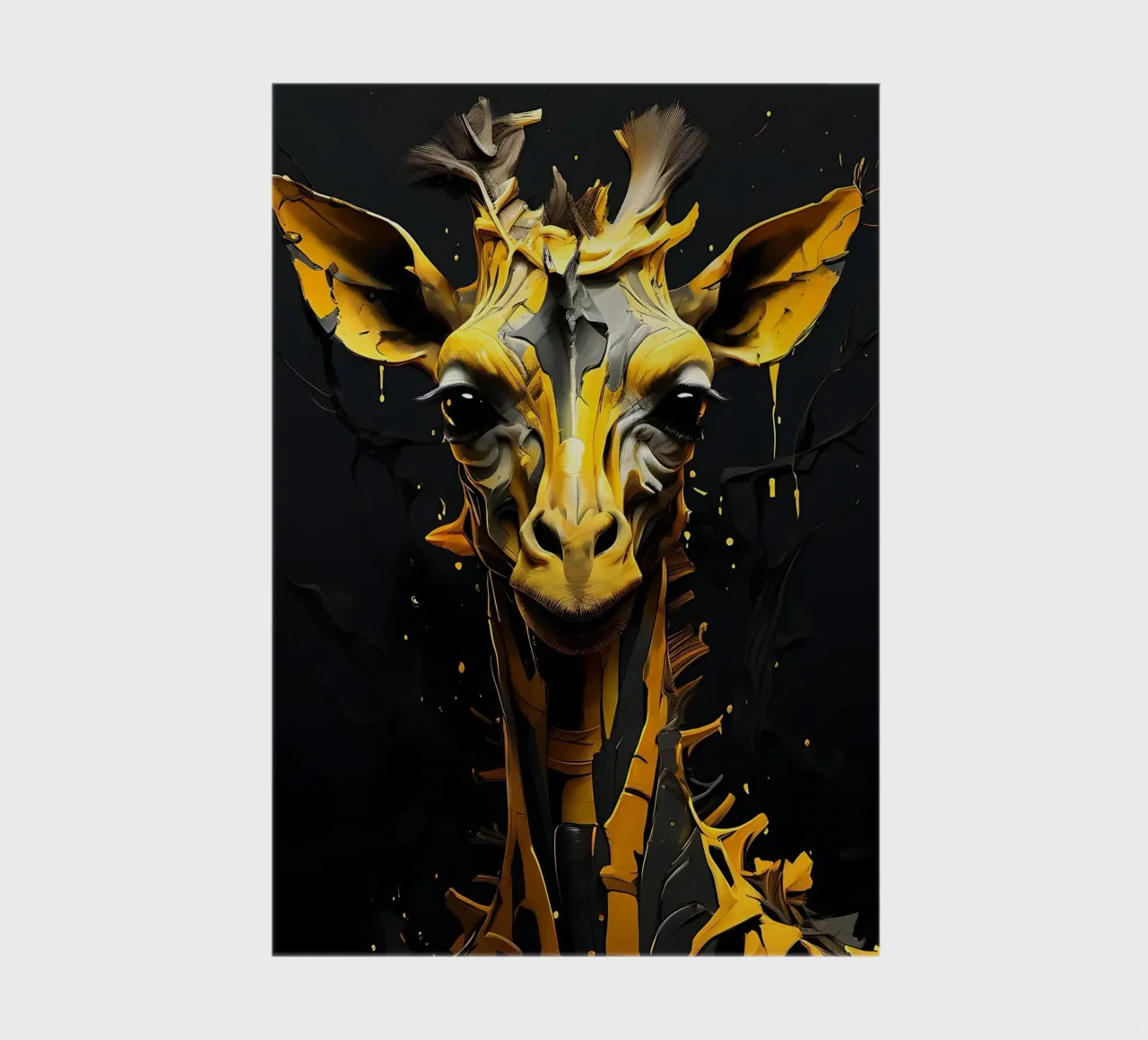 Giraffe_Style_G_2 notebook by Tierisch bunt by LK