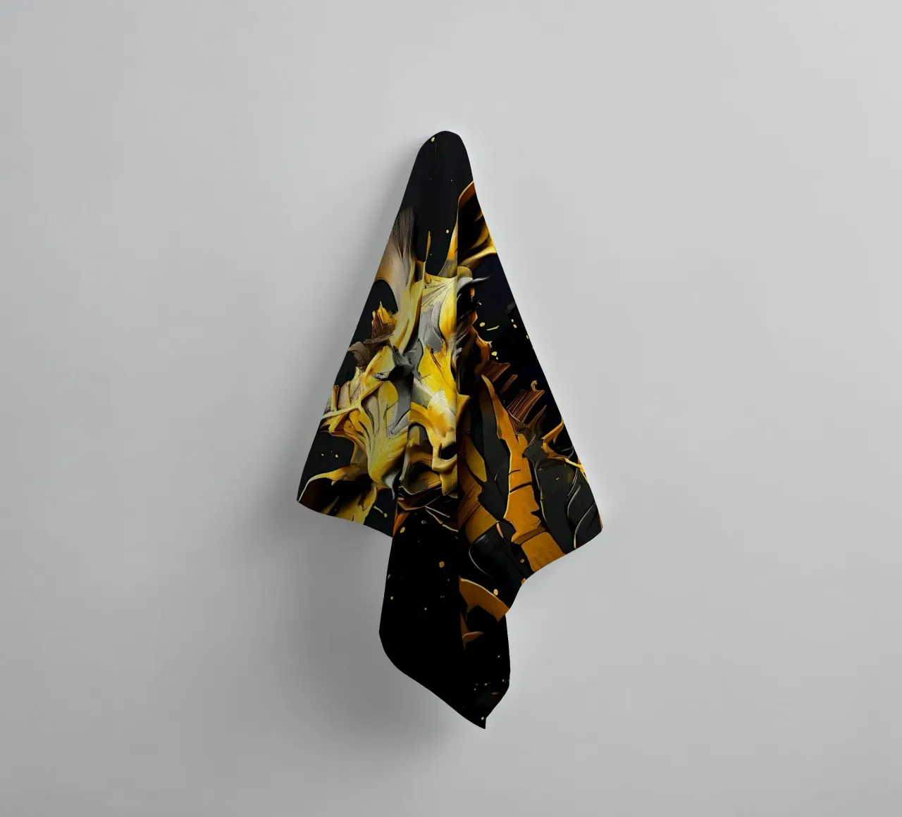 Giraffe_Style_G_2 towel by Tierisch bunt by LK