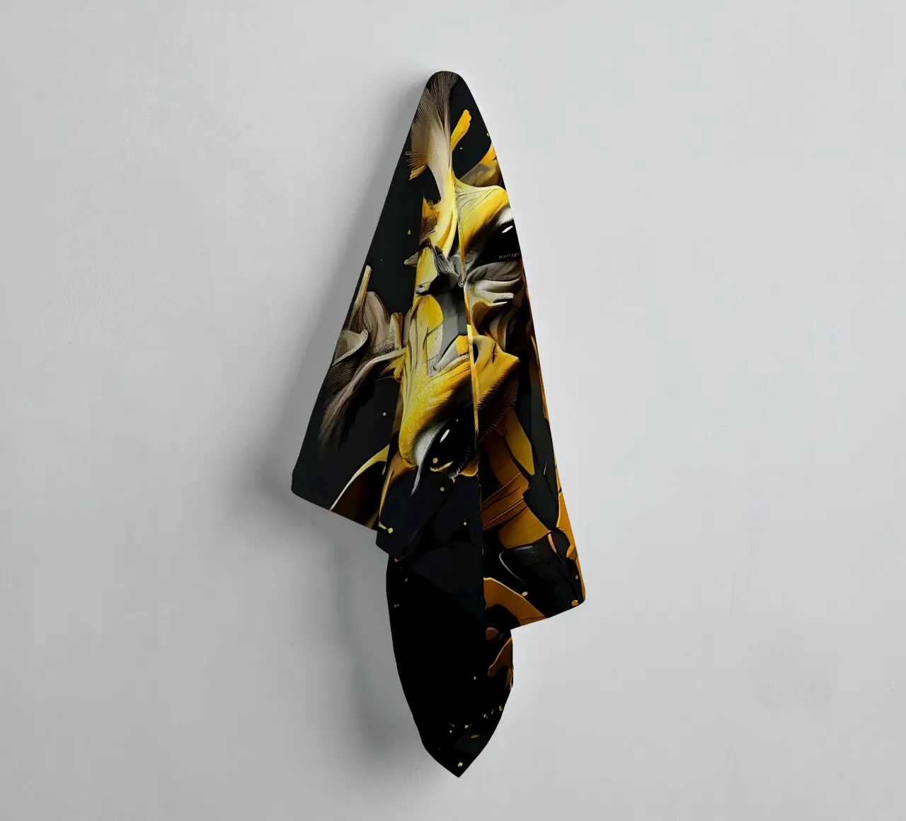 Giraffe_Style_G_2 towel by Tierisch bunt by LK