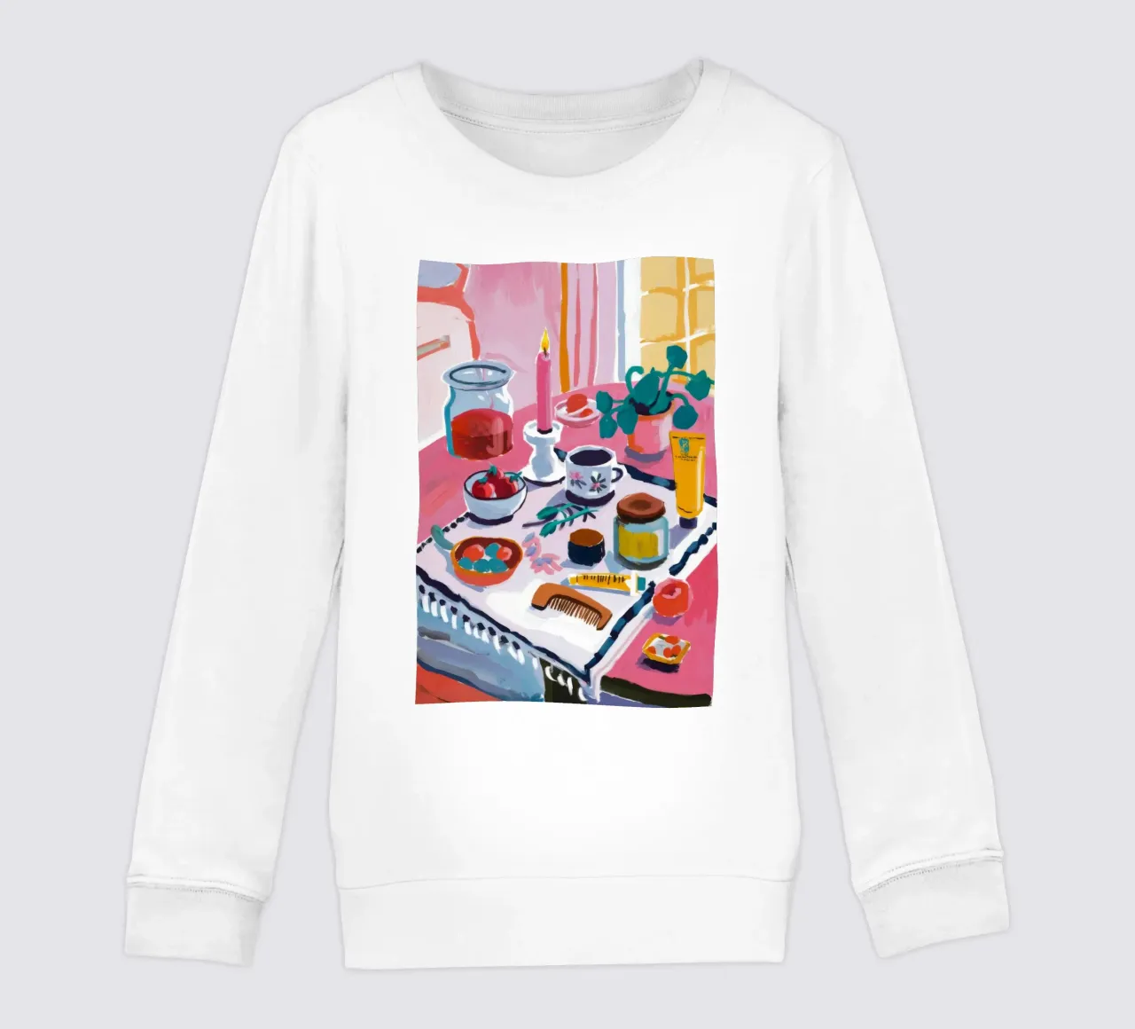 Tartine de l'heure du thé sweat enfant de Haven Fantasy