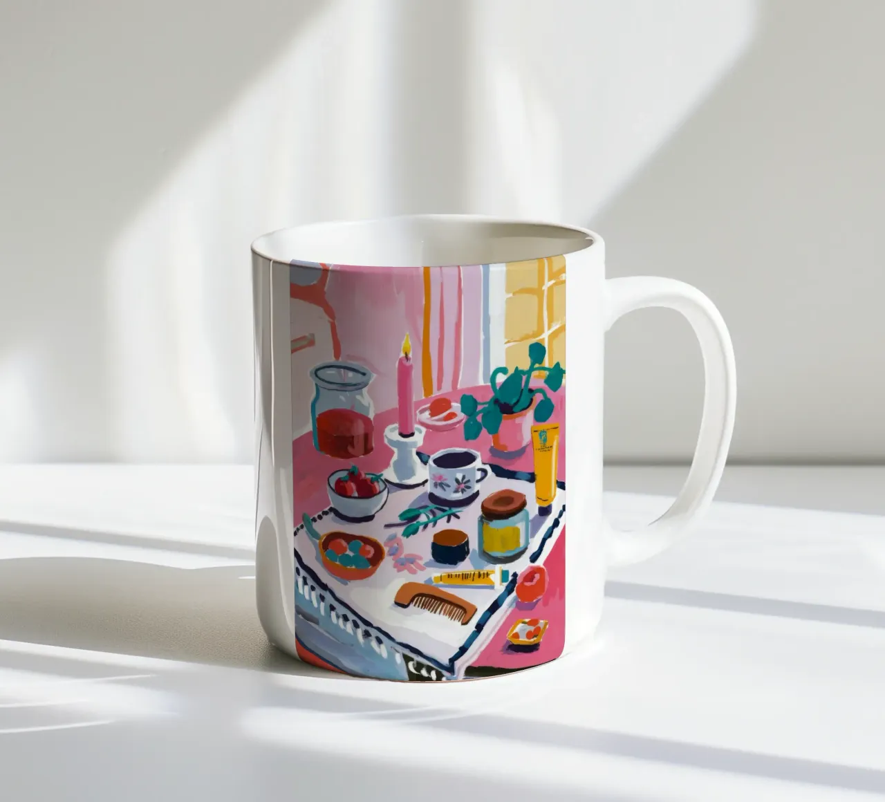 Tartine de l'heure du thé mug en céramique de Haven Fantasy