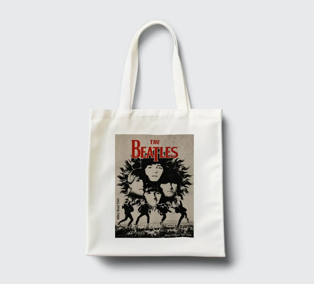 The Beatles Take Stage tote bag by nabcu