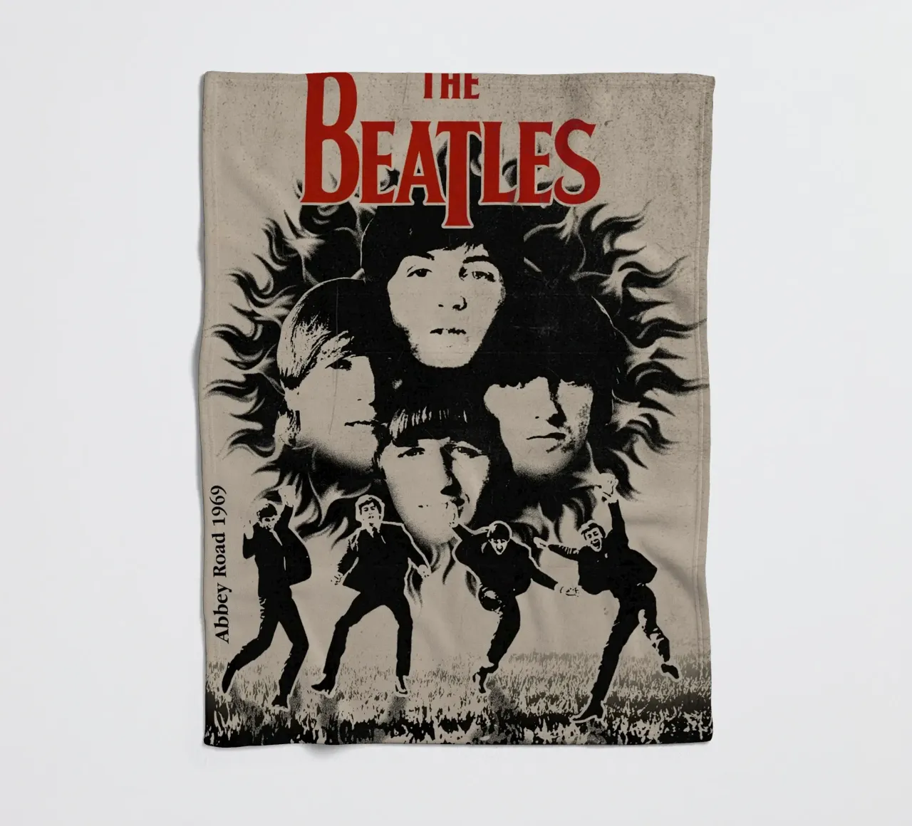 I Beatles salgono sul palco coperta in pile da nabcu