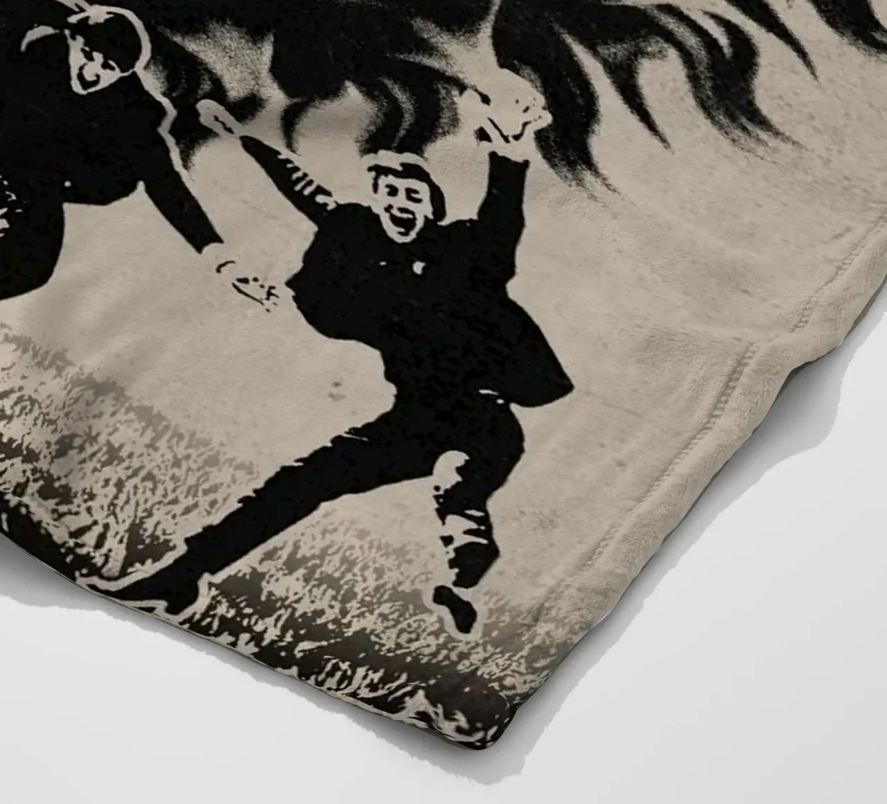 I Beatles salgono sul palco coperta in pile da nabcu