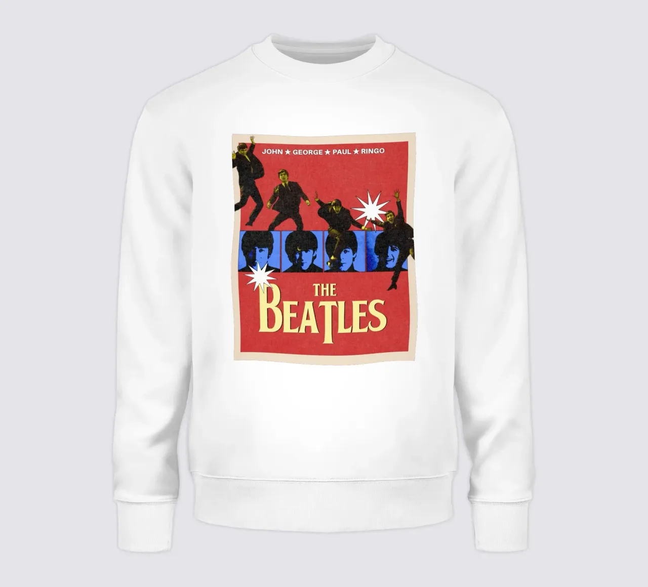 Beatles dal vivo in armonia felpa da nabcu