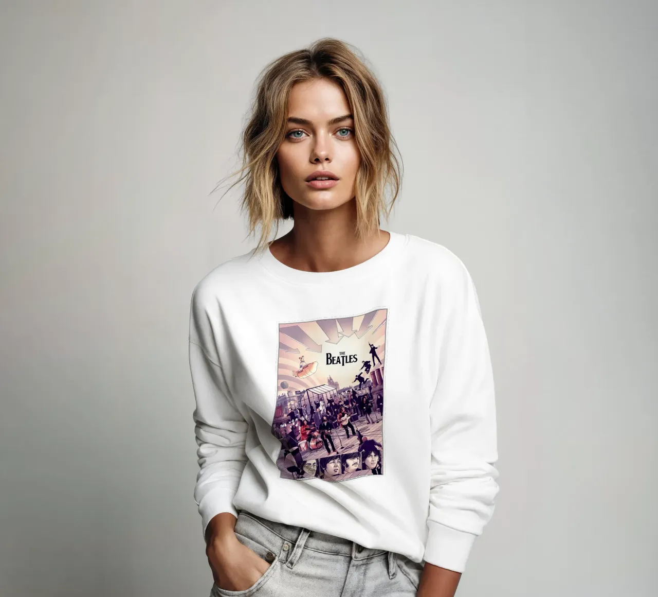 Gisteren weerklinkt vanavond sweatshirt van nabcu