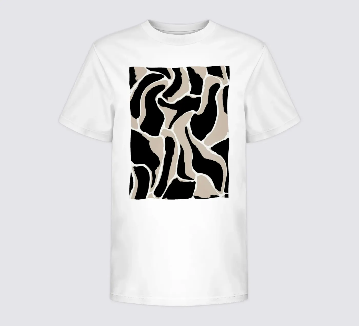 Animal Pattern t-shirt bambini da treechild